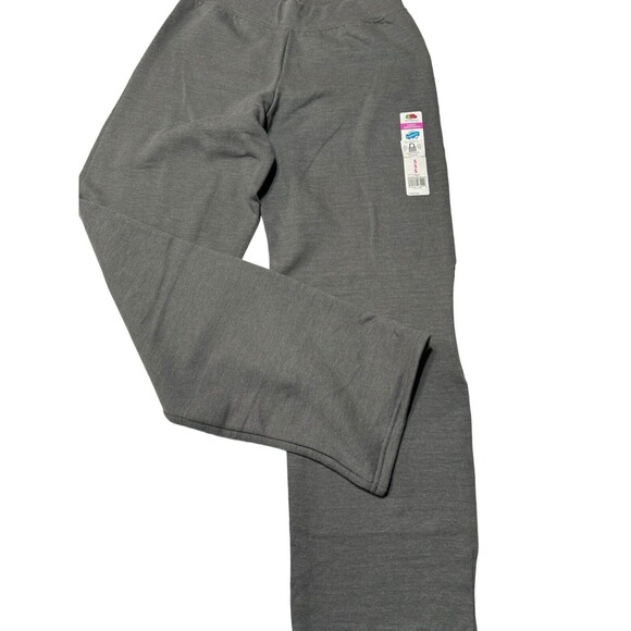 New- Fruit Of The Loom Ladies Small Sweatpants Gray Straight Leg EverSoft Cotton - Picture 2 of 11